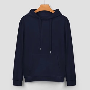 S-5XL logo personnalisé 100% coton hommes pull à capuche sweats survêtement vêtements blanc surdimensionné unisexe grande taille hommes sweats à capuche - Product Image 4