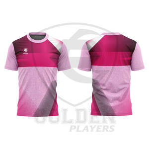 Camiseta bordada personalizada para hombre con estilo 2024, tela tejida de alta calidad, cuello redondo transpirable con cuello en O- V con logotipos en 3D - Product Image 2