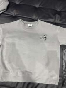 Sweat oversize à épaules tombantes Couleurs personnalisées Brodé Hiver Unisexe Streetwear Pull Coton doux Poids lourd - Product Image 6