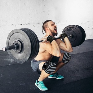 Enveloppes de genou avec sangle pour hommes et femmes, pour Squats, haltérophilie, Gym, genouillères - Product Image 3