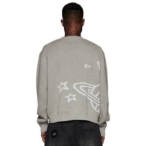 Suéter de punto de mezcla de lana para hombre, Jersey ajustado, cálido, suave, manga larga, moda informal, Jersey de invierno - Product Image 3