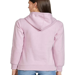 Sudaderas Casuales de Moda para Mujer, de Manga Larga, con Capucha, Forradas, Ecológicas, de Felpa, Color Sólido, Novedad al por Mayor, Invierno 100% - Product Image 2