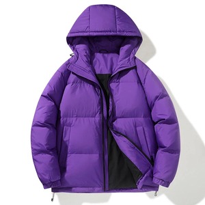 Ropa de invierno transpirable personalizada para mujer Chaquetas de burbujas con cremallera acolchada - Product Image 4