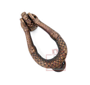 New Latest Design Heavy Weaving Cane Latest Iron Casting Door Knockers New Look Door Knocker (195x100mm) - Product Image 2