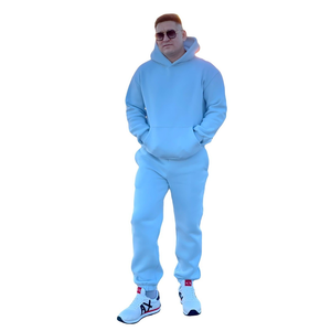 Ensemble de survêtement sportif pour homme, streetwear décontracté, personnalisable, logo imprimé, poids lourd, taille XL et plus, hiver 2025, respirant - Product Image 6