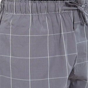 Pantalones Casuales de Franela a Cuadros para Hombre, Más Vendidos, con Diseño de Cintura con Cordón Ajustable Personalizable - Product Image 2