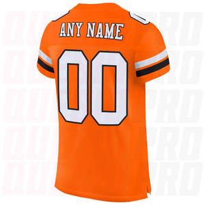 Maillot de football américain pour hommes, col en V, décontracté, uni, coupe ample, toutes équipes, vente en gros, tendance - Product Image 4