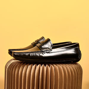 Zapatos de Negocios de Piel de Cerdo de Alta Calidad con Revestimiento Impermeable y Plantilla Flexible, Zapatos Formales para Hombre, Zapatos de Cuero - Product Image 2