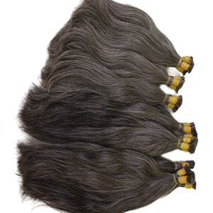 Extensions de cheveux humains vierges vietnamiens doux de haute qualité naturel droit lâche vague profonde petite fermeture à lacet Afro Transparent - Product Image 3
