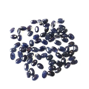 Vivaaz GEMS มี IGI ได้รับการรับรอง6x4มม. หินแซฟไฟร์สีฟ้าทรงไข่อัญมณีอัญมณีเจียระไนแบบหลวมสำหรับเครื่องประดับวัดความร้อน - Product Image 3