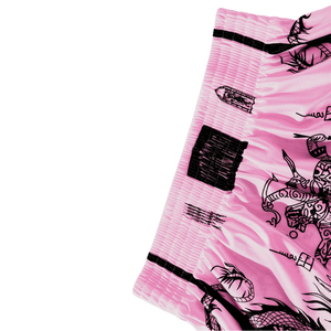 กางเกงมวยไทยแฟร์เท็กซ์สั่งทำพิเศษ คุณภาพสูง ดีไซน์ใหม่ พิมพ์ลาย ชุดออกกำลังกาย MMA สำหรับนักมวยอาชีพ ศิลปะการต่อสู้ ด้านหน้า - Product Image 4