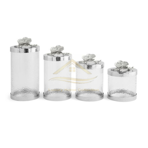 <b>clear</b> Fully Glass Kitchenware Food Storage <b>Container</b> and Boxes Fragile Canister Storage Bottles and Jars Houseware Centerpiece - Product Image 5