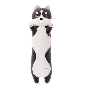 Peluche de Lobo Grande de 110 CM, Juguete de Peluche Suave y Adorable para Perros - Product Image 1