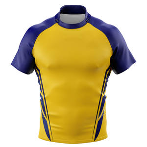 Nueva Camiseta de Rugby OEM, Uniforme de Fútbol Americano de Alta Calidad, Pantalones Cortos de Lujo en Venta, Poliéster Transpirable - Product Image 1