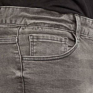 Jeans de Mezclilla Vintage para Hombre, Ajuste Personalizado, Estilo Urbano, Desgastados, Modernos, Rectos, Transpirables, Ligeros, de Fabricante - Product Image 3