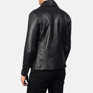 Veste à capuche en cuir véritable de qualité supérieure, prix imbattable, mode personnalisée pour hommes, fabriquée au Pakistan, imperméable, respirante, coupe-vent, hiver - Product Image 3