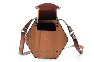 Bolso de mano de madera hecho a mano de alta calidad con diseños intrincados para eventos nupciales vintage y formales a precio muy bajo de HF CRAFTS - Product Image 2