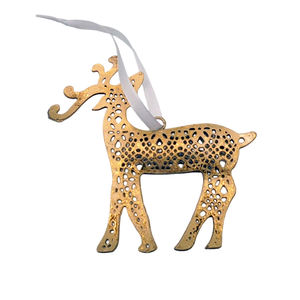 Ensemble de 4 décorations d'arbre en fer avec dentelle pour la Saint-Valentin, vente en gros - Product Image 6