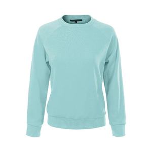 Fabricants de vêtements pour femmes, sweats à capuche et sweat-shirts unis, couleur unie, sweat-shirt chaud pour femmes, chemises à col rond en coton - Product Image 1