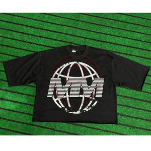 Camisetas de manga corta de talla grande de alta calidad para hombre, camisetas de algodón 100% para hombre, camisetas con hombros caídos Unisex en blanco con estilo - Product Image 2