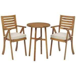 PDT CY Modern <b>Foldable</b> Acacia Wood <b>Garden</b> Set Outdoor <b>Furniture</b> with Slatted Design for Leisure & Villa Use - Product Image 3