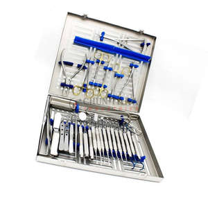 Kit de instrumentos periodontales Implantes dentales Ortodoncia quirúrgica 33 PCS Ce Aprobado por Surgiright - Product Image 1