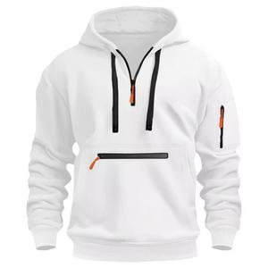 Manufacturer's of High Quality Quick Dry Breathable Men's 100% Cotton Zipper-Up Hoodie Winter Season for <b>Christmas</b> - Product Image 2
