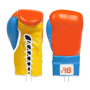New Design Best Selling Boxing <b>Gloves</b> Factory Direct Sale Professional Boxing <b>Lace</b> Up <b>Gloves</b> - Product Image 1