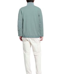 2025 <b>Men's</b> Custom Plus Size Casual Windbreaker <b>Jacket</b> OEM Thin <b>Lightweight</b> Crinkle Nylon Breathable Mesh Lining Stand Embroidery - Product Image 2