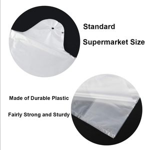 ถุงช้อปปิ้งพลาสติกใสแบบมีหูหิ้วสำหรับใส่เสื้อยืดหรือของชำ - Product Image 2