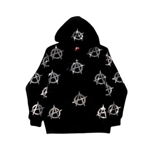 Customized <b>Star</b> Rhinestone Print Men's Heavyweight Winter Sweatshirts Polyester/Cotton - Product Image 5
