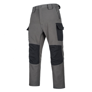 Haute qualité toile mi travail pantalon de survêtement hiver/printemps décontracté imperméable respirant brodé plat OEM Service disponible - Product Image 4