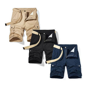 Pantalones cortos de trabajo en seco para hombre, pantalones cortos ligeros con múltiples bolsillos para hombre, pantalones cortos de trabajo transpirables de secado rápido elásticos - Product Image 1