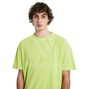 Fabricant professionnel Tenue décontractée pour hommes 100% coton T-shirts OEM ODM Design Coupe ample Épaule tombante Écologique Respirant - Product Image 5