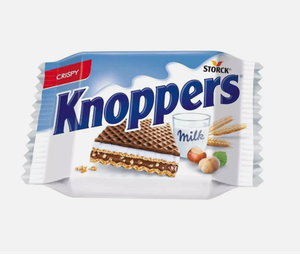 Knoppers Storck 25g Boîte de 24 Biscuits gaufrettes croustillantes fourrés à la crème - Product Image 3