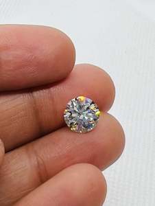 Diamant synthétique de haute qualité de 6 mm à 9 mm, cultivé en laboratoire, DEF VVS/VS, certifié IGI, pour la fabrication de bijoux - Product Image 5