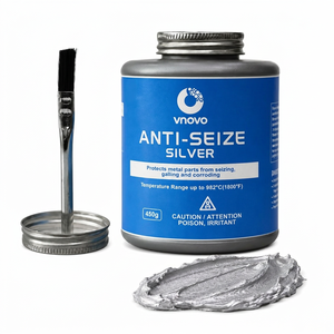 Grasa Plateada Antiadherente Vnovo de Alta Temperatura, 450g, Lubricante Automotriz para Protección de Piezas Metálicas - Product Image 1