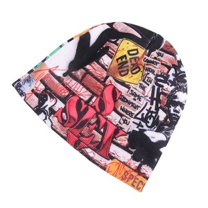 Gorros Cálidos de Invierno para Hombre, Gorros Personalizados con Estampado por Sublimación para Mujer, Gorro de Punto con Puño, Gorro Deportivo con Estampado Digital para Correr y Ciclismo - Product Image 5