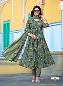 เสื้อผ้าลิลินและปากีสถานแบบบริสุทธิ์ชุดผ้ามัสลินมีการปักลายลูกไม้ dupatta และกางเกง - Product Image 4