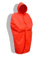 Poncho à capuche personnalisé respirant 100 % polyester pour conditions météorologiques extrêmes, cape de protection, couverture anti-humidité à séchage rapide, couleur personnalisable