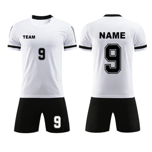 Wholesale New Season Soccer Jersey And <b>Shorts</b> Set High Quality Quick Dry Team Wear Soccer Uniforms for Adults - Product Image 1
