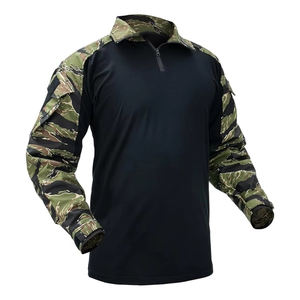 Ropa de trabajo informal para hombres, fabricante de ropa, alta calidad, secado rápido, nailon, deportes, exterior, camisas tácticas para hombres - Product Image 2