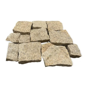 ทางเลือกที่ดีที่สุดสำหรับการตกแต่งบ้านที่ทันสมัยแผ่นผนังหินแกรนิตสีเหลืองซุ้มหินธรรมชาติกันน้ำลายนูนห้องนั่งเล่น - Product Image 3