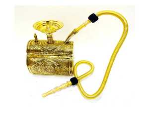 Wholesale High Quality New Design Premium Egyptian Luxury Brass Hookah Table <b>Tops</b> Small Portable Handmade Lacquer Finish Hookahs - Product Image 5