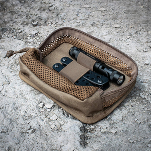 Bolsa de administración transpirable Molle táctica, bolsillo de malla, organizador Modular, bolsas de inserción de utilidad, gancho sujetado, poliéster duradero - Product Image 4
