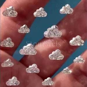 Forme de nuage créé en laboratoire DEF VVS VS1 0.5CT 1CT 2CT 3CT HPHT CVD IGI GIA Certified Loose Synthetic Lab Grown Diamond Jewelry India - Product Image 3
