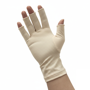 Guantes de Conducir sin Dedos, Antideslizantes, Unisex, de Nailon, Protección UV, Cantidad al por Mayor, Guantes de Conducir de Verano de Primera Calidad - Product Image 2