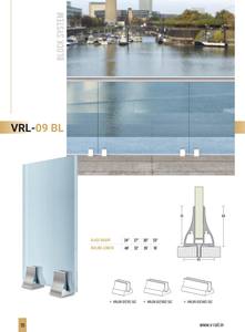 Modern Style Frameless <b>Glass</b> Pool Fence with <b>Laminated</b> <b>Glass</b> Railing Stainless Steel for Stairs Balcony Villas Malls - Product Image 6