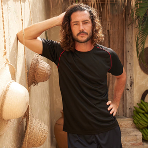 Camiseta Unisex Ultifresh Performance VOV, 100% Poliéster, Lisa, Casual, Tejida, Bordada, Estampada, Cuello Redondo, Suministro ODM, Logotipos - Product Image 3