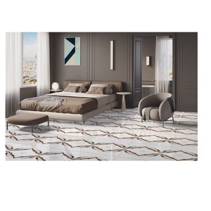 Azulejos de porcelana mate Oris marrón brillante de estilo lujoso de 600x1200mm para hogares o espacios comerciales para crear un ambiente cálido - Product Image 1